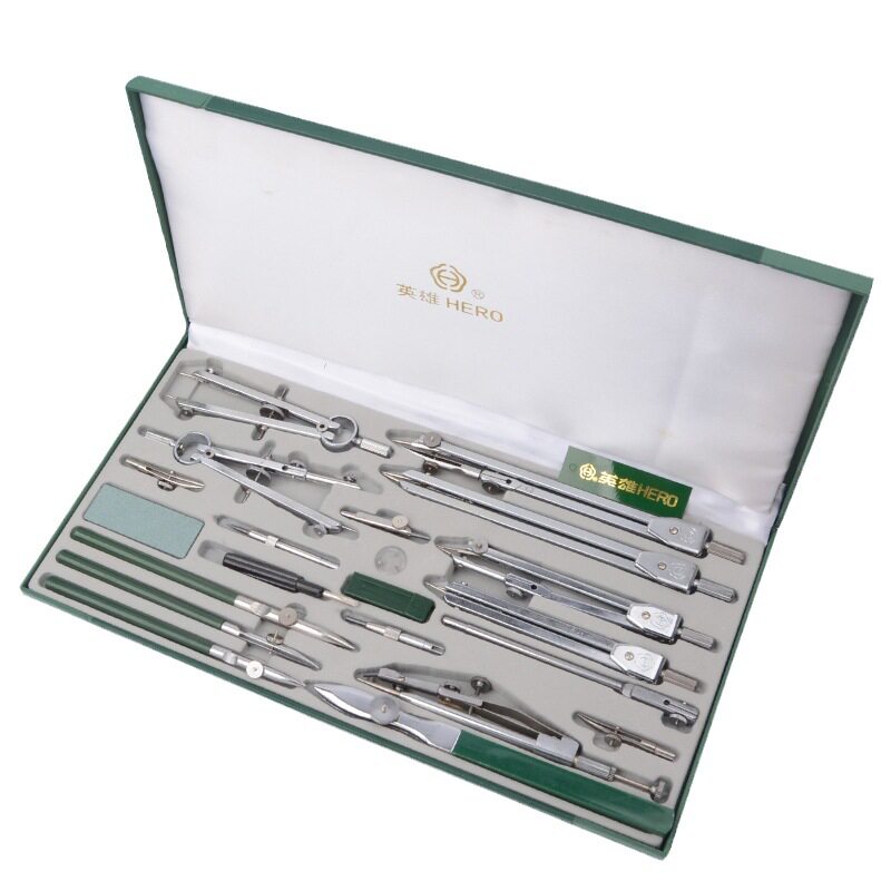 Compass Geometry Set - Hero Metal Compass Set Engineering Drawing