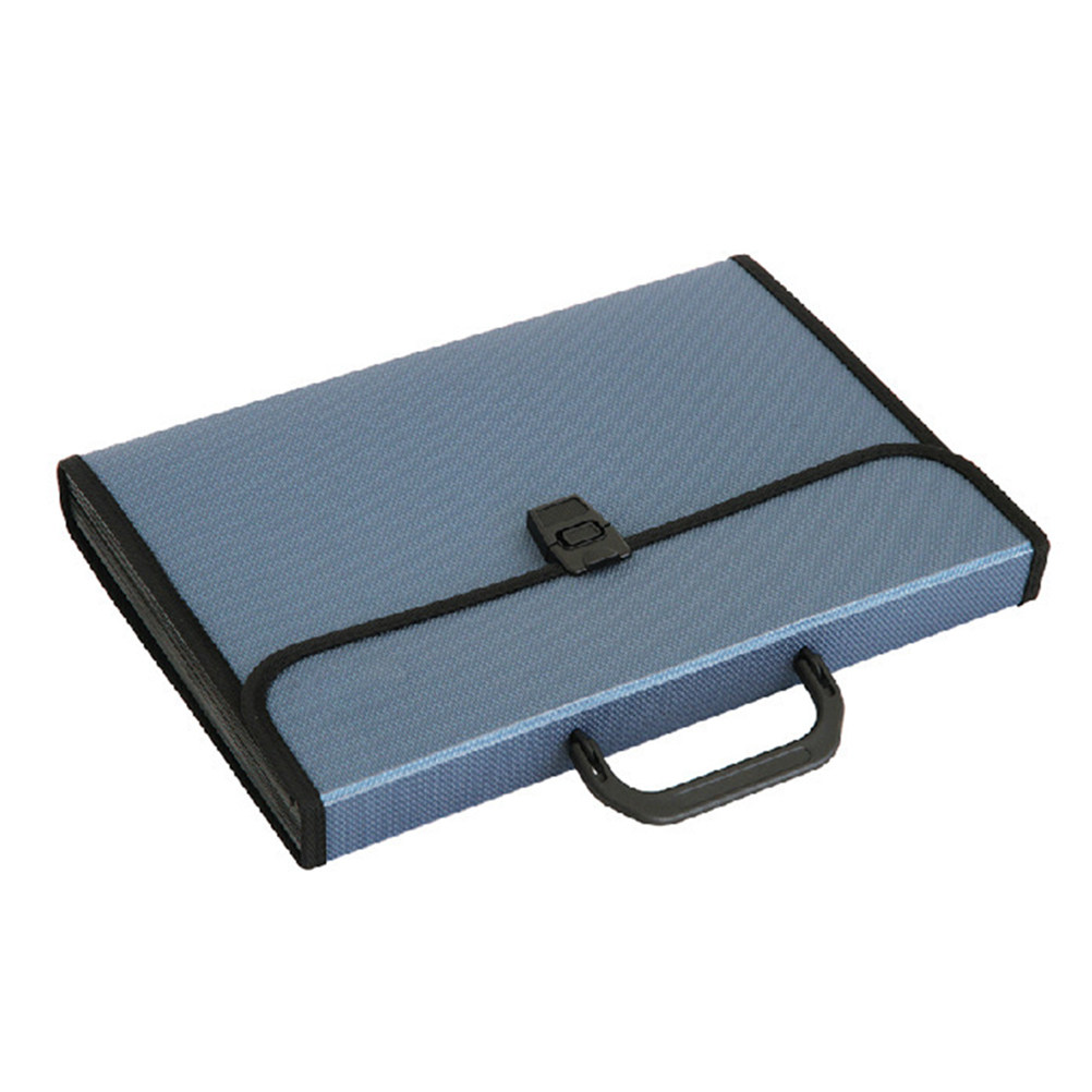Portfolio Folder Zip - Expanding A4 File Folder with Carry