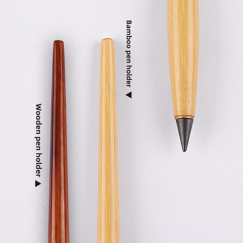 Wooden Eternal Pencil No Sharp - Stationery Office recension och pris