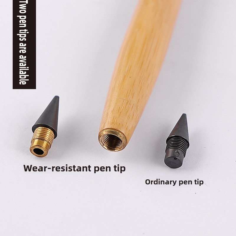 Wooden Eternal Pencil No Sharp - Stationery Office recension och pris