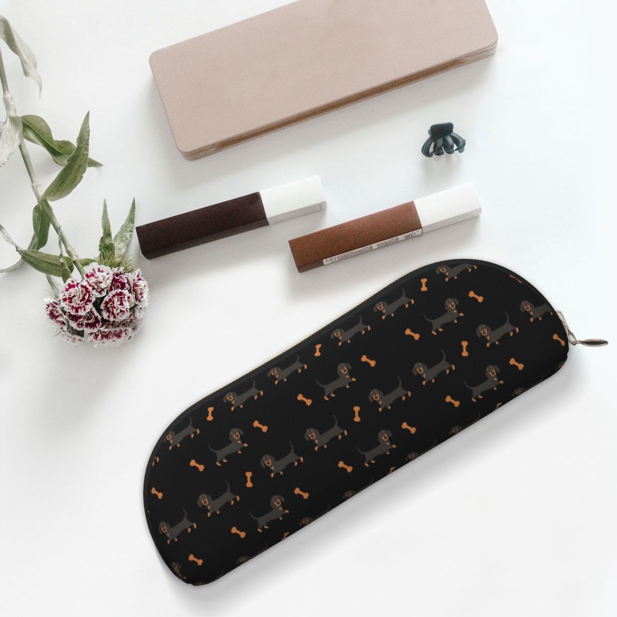 Black And Tan Dachshund Sausag - Tan Stationery & Office Supply recension och pris