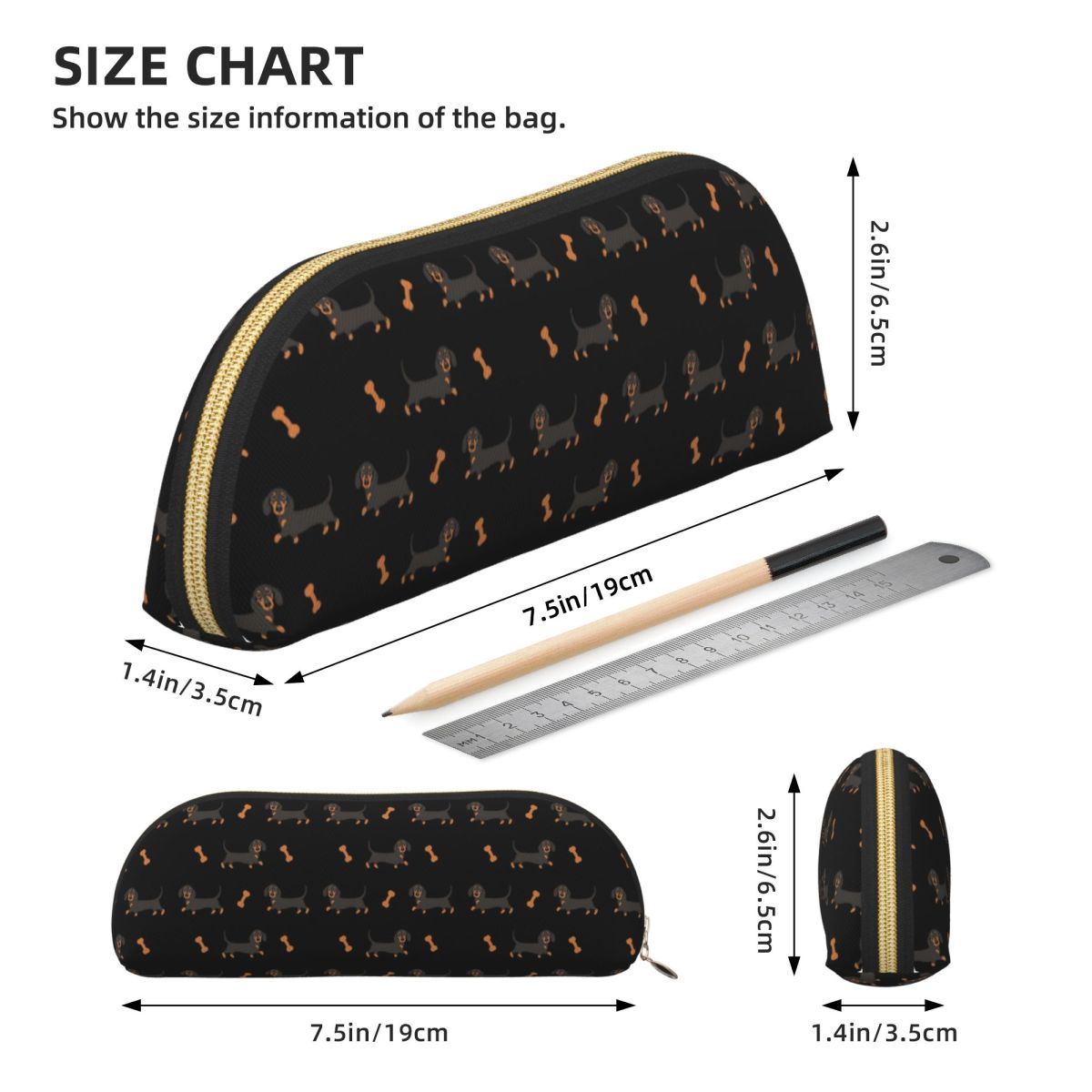 Black And Tan Dachshund Sausag - Tan Stationery & Office Supply recension och pris