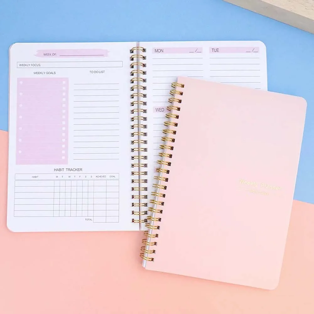 A5 Weekly Planner Coil Daily P - Planner Weekly Budget recension och pris