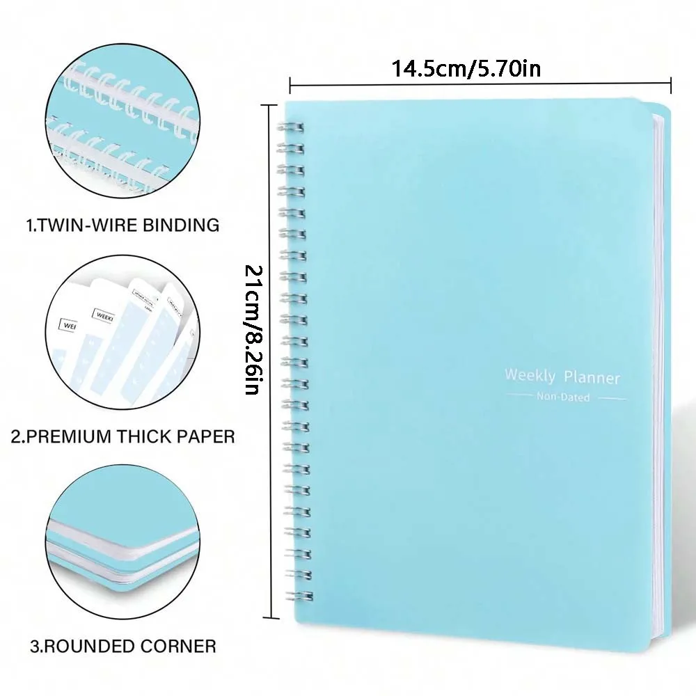 A5 Weekly Planner Coil Daily P - Planner Weekly Budget recension och pris