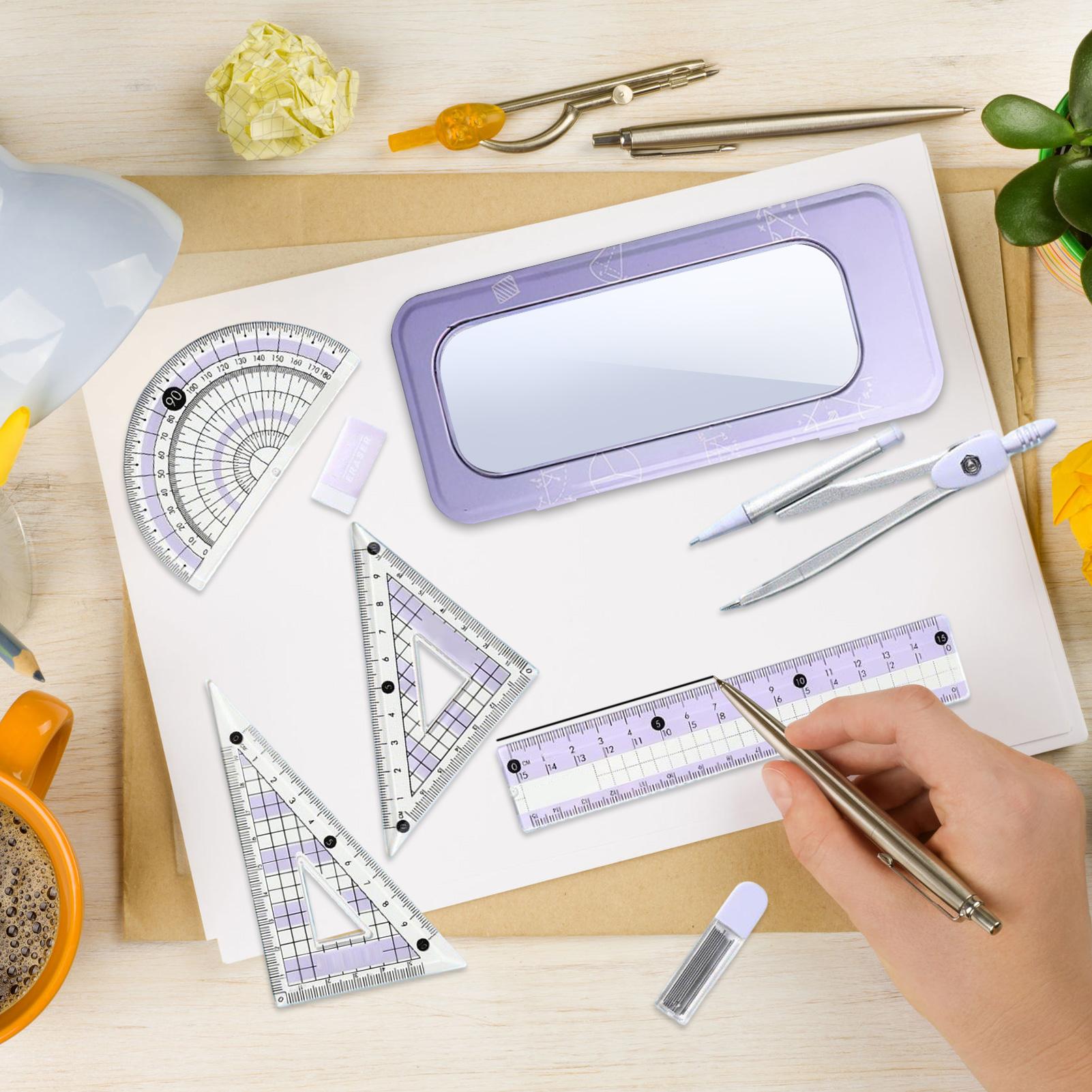 Geometry Set For Students Scho - Compass Geometry Set recension och pris
