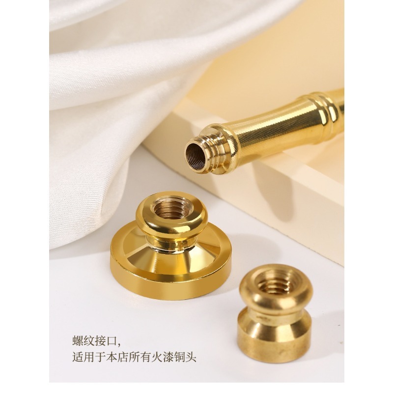 Bamboo Shape Brass Stamp Handl - Wax Seal Stamp Kit recension och pris