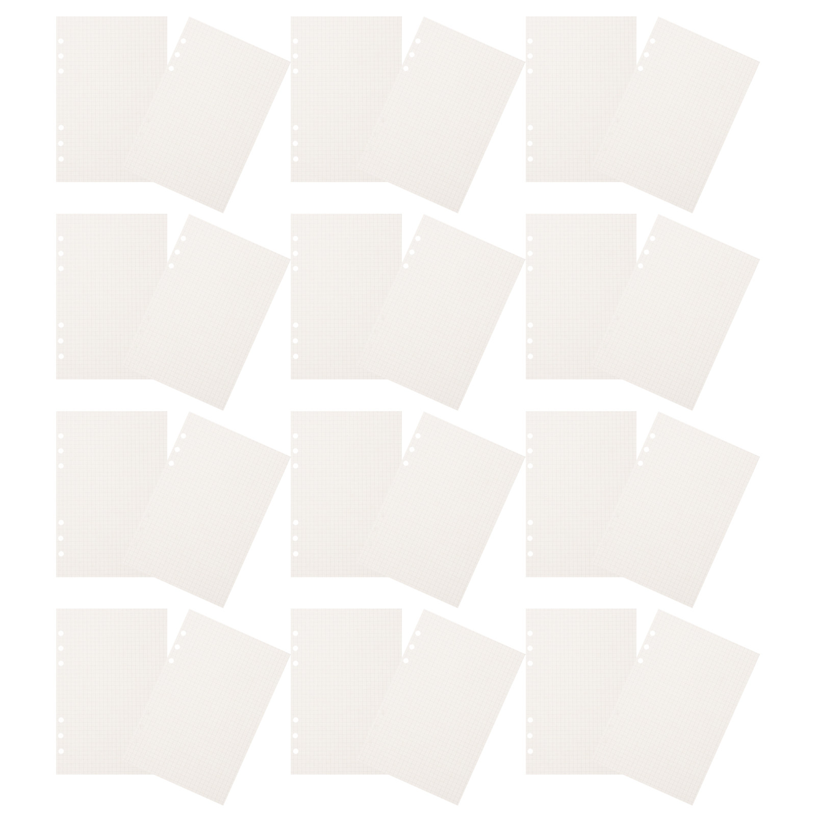 225Pcs A5 6 Hole Planner Refil - Planner Weekly Budget recension och pris