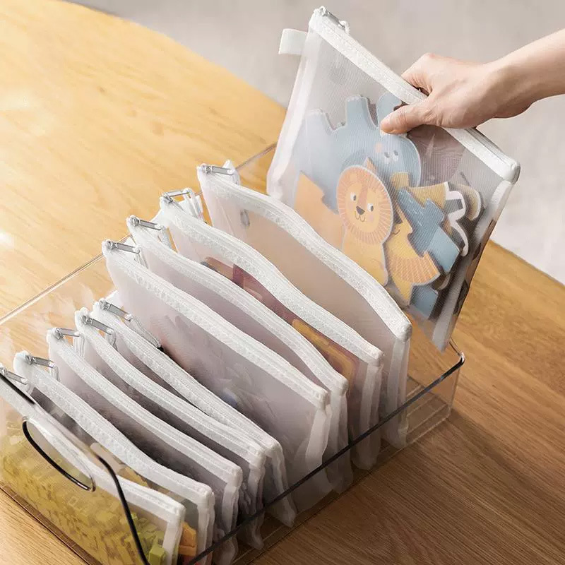 Mesh Zipper File Bag Waterproo - File Folder Hanging recension och pris