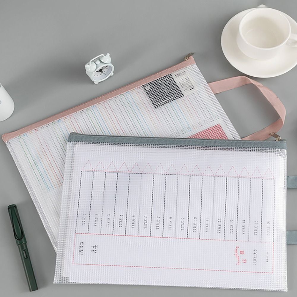 New Double-layer A4 Storage Ba - Portfolio Folder Zip recension och pris