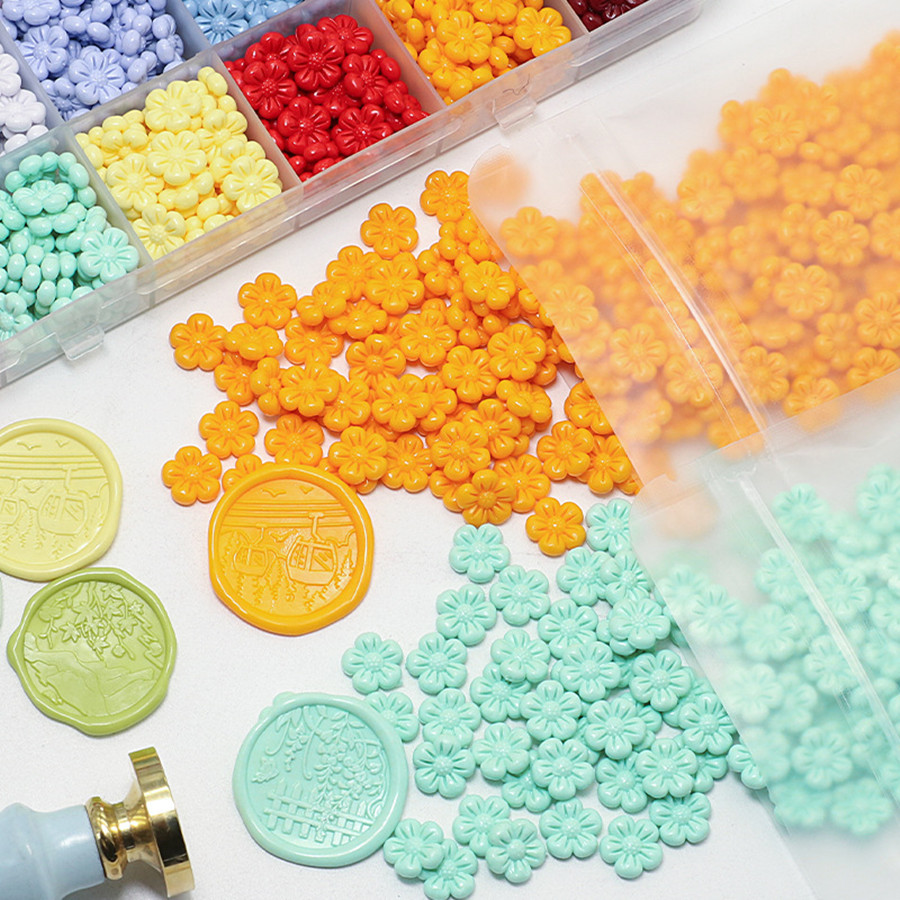 150Pcs/bag Flower-Shaped Seali - Wax Seal Stamp Kit recension och pris