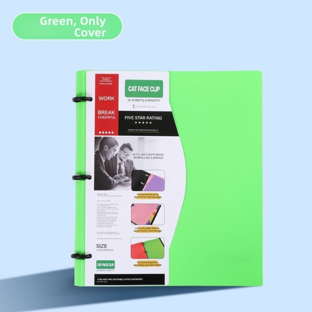 3 Ring Loose-leaf File Folder  - Paper Punch 3 Hole recension och pris