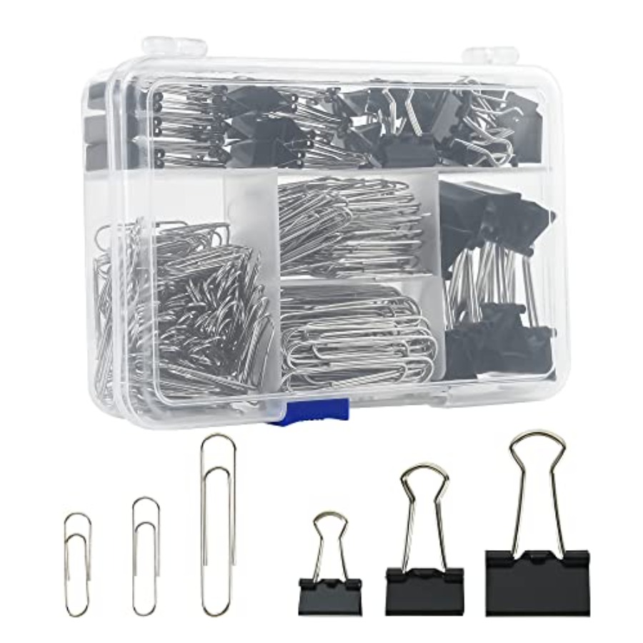 Assorted Size Binder Clips and - Binder Clip Assorted recension och pris