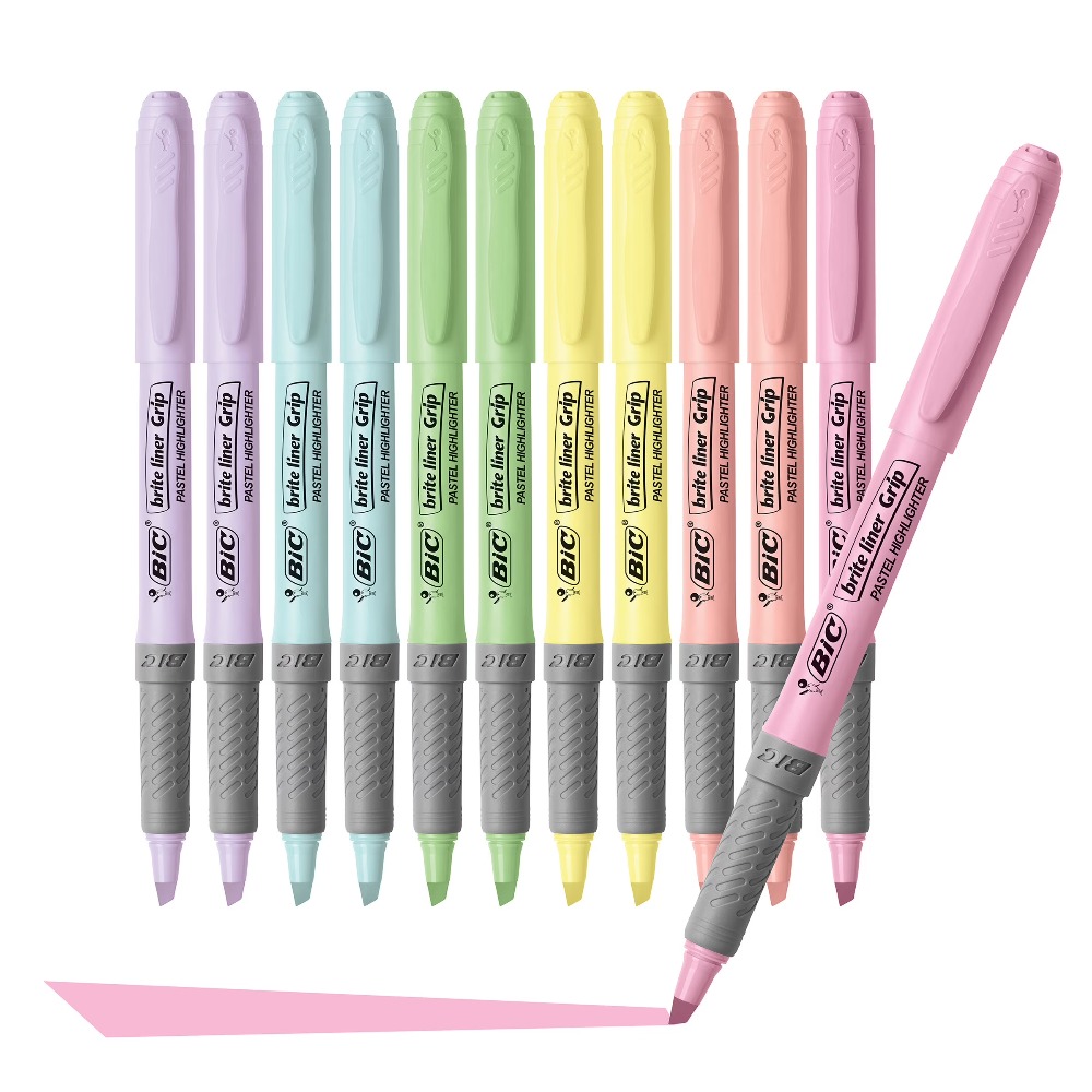 Grip Pastel Highlighters Assor - Stationery Office recension och pris