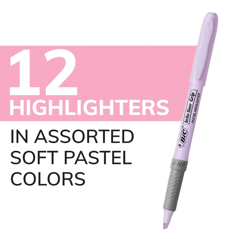 Grip Pastel Highlighters Assor - Stationery Office recension och pris