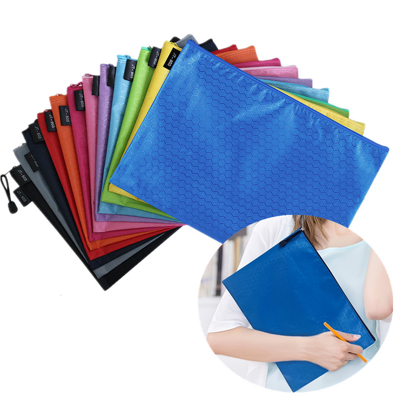 large capacity A4 Zipper Bag W - File Folder Hanging recension och pris