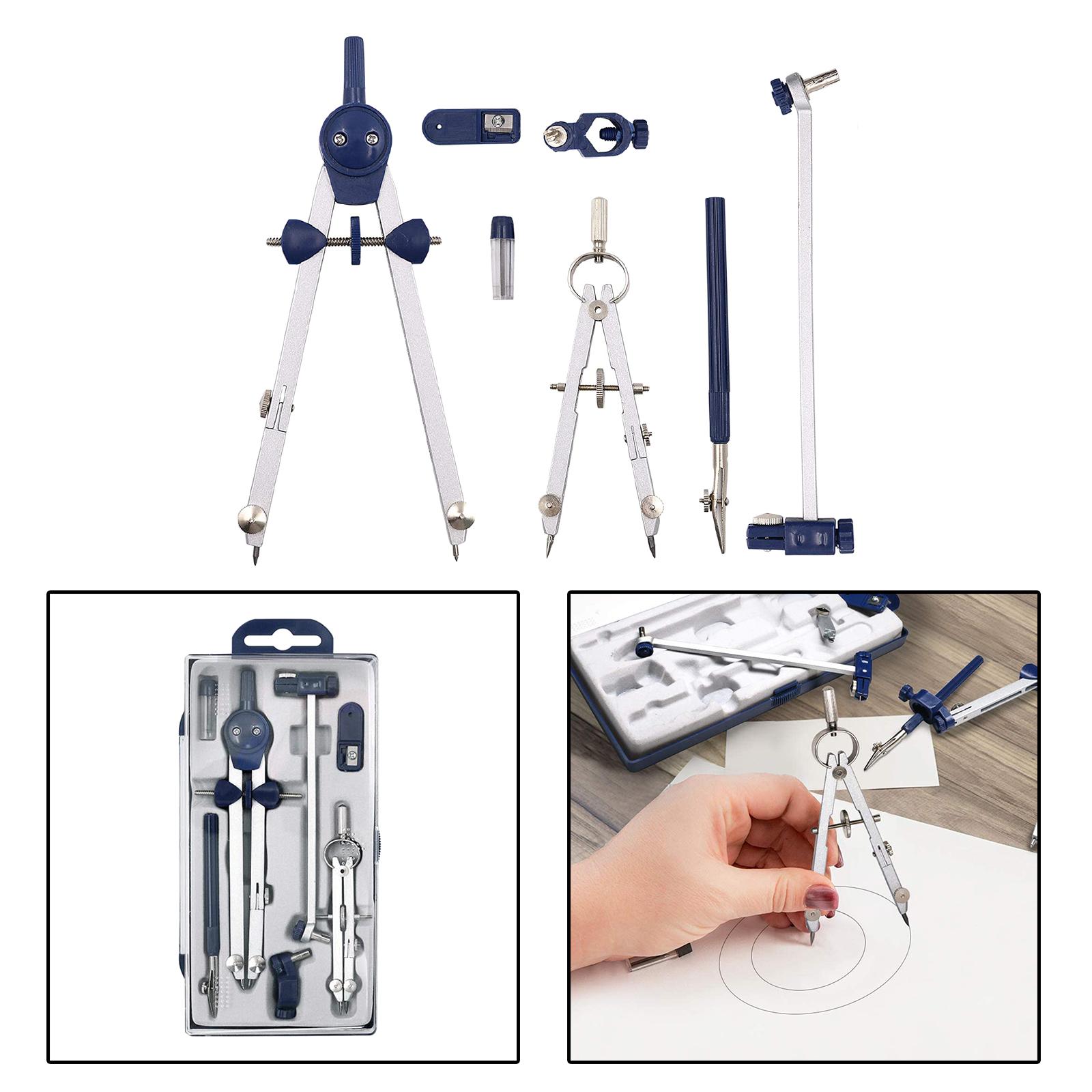 7Pcs Geometry Set , Geometry P - Compass Geometry Set recension och pris
