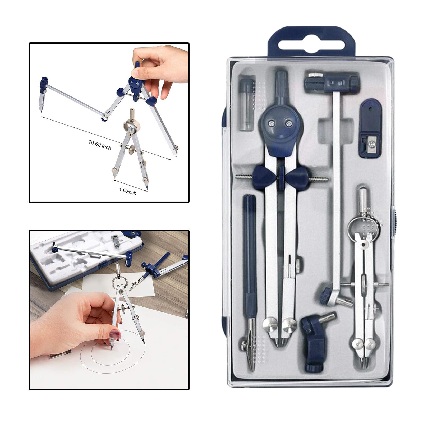 7Pcs Geometry Set , Geometry P - Compass Geometry Set recension och pris