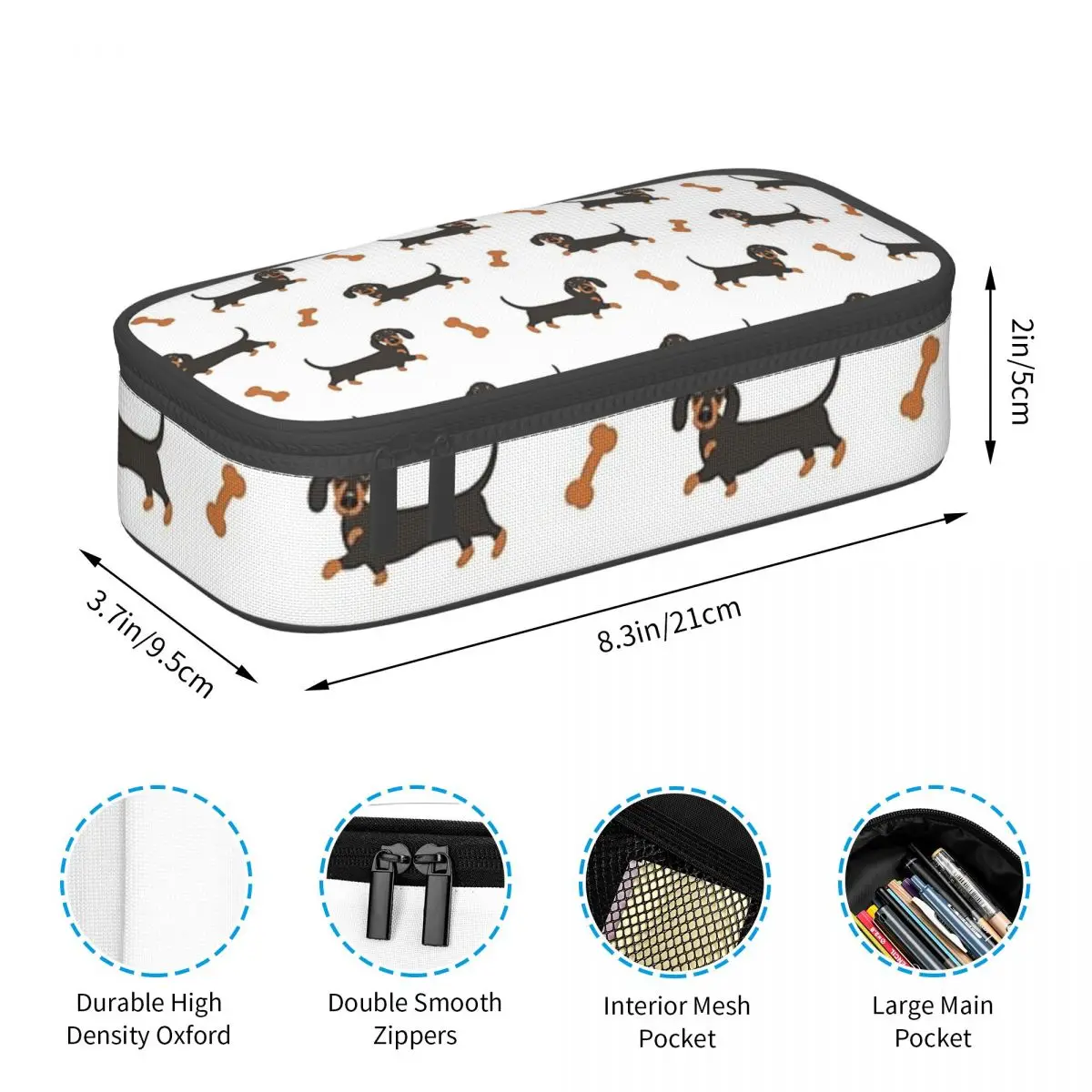 Black And Tan Dachshund Sausag - Tan Stationery & Office Supply recension och pris