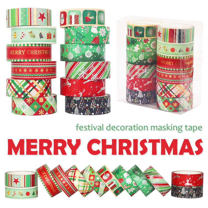 60 Meter Christmas Washi Tapes - Washi Tape Set recension och pris