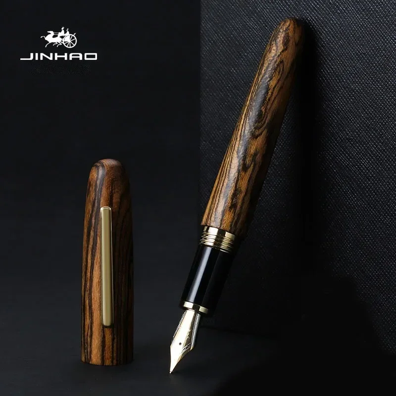 Jinhao 9056 Natural Wood Handm - Stationery Supplies Business recension och pris