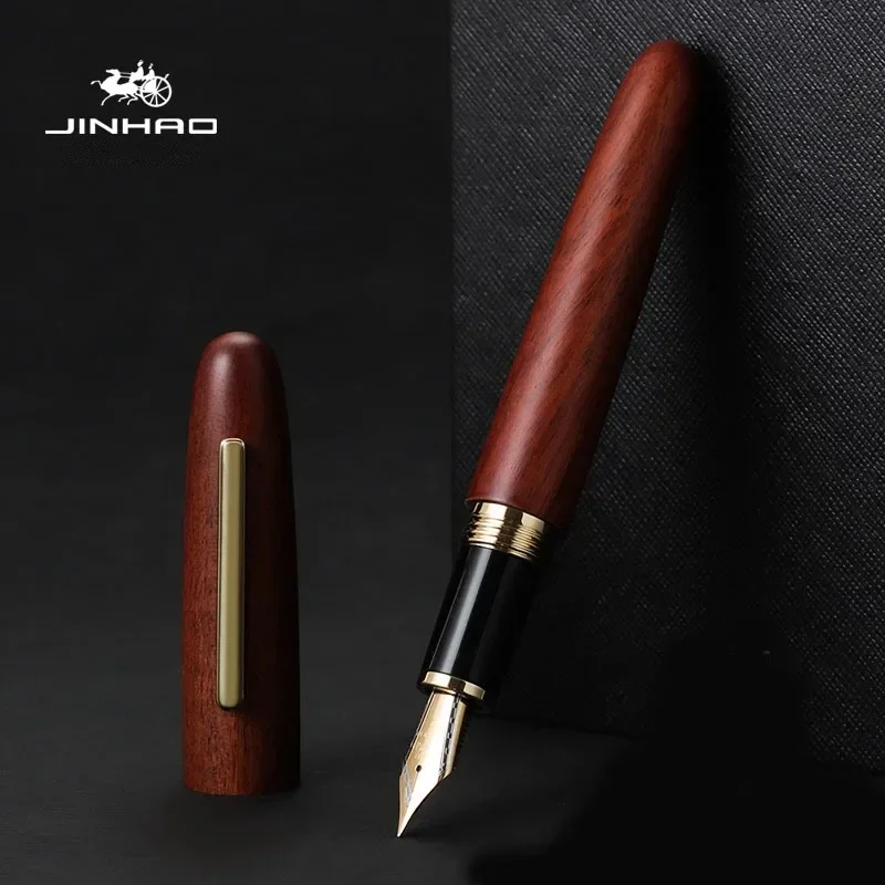 Jinhao 9056 Natural Wood Handm - Stationery Supplies Business recension och pris