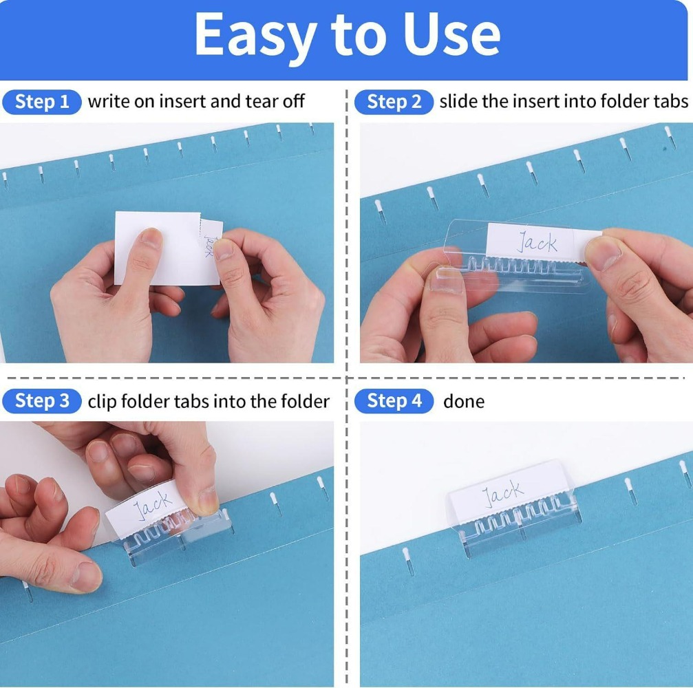 20-60Pcs Transparent Hanging F - File Folder Hanging recension och pris