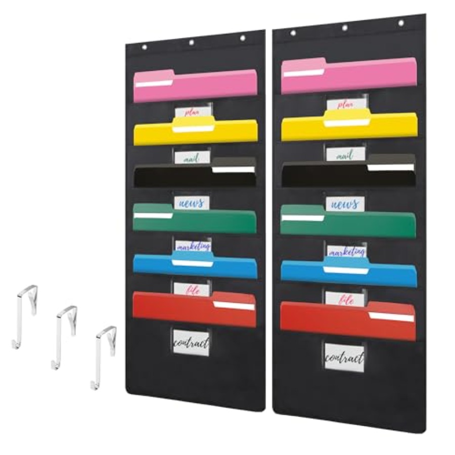 Black Hanging Wall File Organi - File Folder Hanging recension och pris