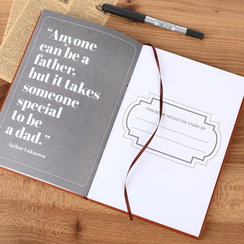 Dad I Want to Hear Your Story  - Journal Leather Hardcover recension och pris