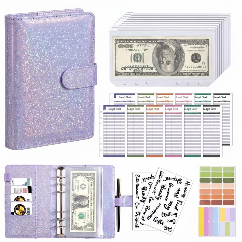 A6 PU Leather Budget Binder Ca - Planner Weekly Budget recension och pris