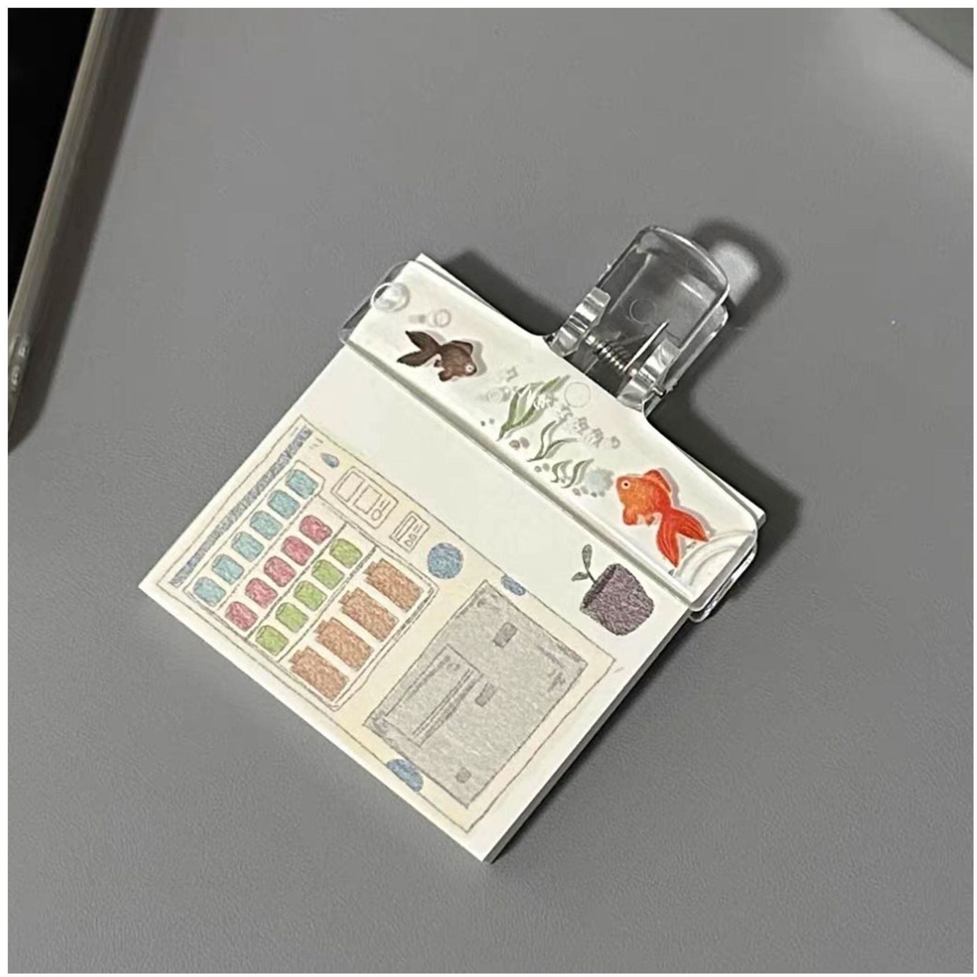 Transparent Acrylic Binder Cli - Binder Clip Assorted recension och pris