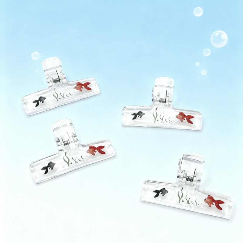Transparent Acrylic Binder Cli - Binder Clip Assorted recension och pris