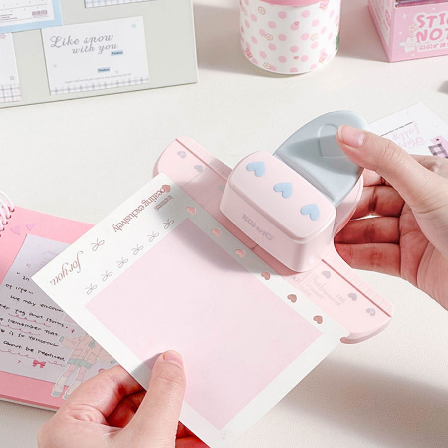 Love Shape 3 Hole Punch 4mm Di - Paper Punch 3 Hole recension och pris