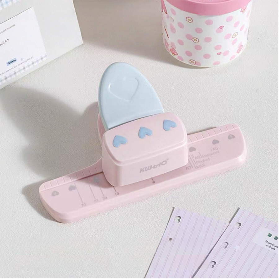 Love Shape 3 Hole Punch 4mm Di - Paper Punch 3 Hole recension och pris
