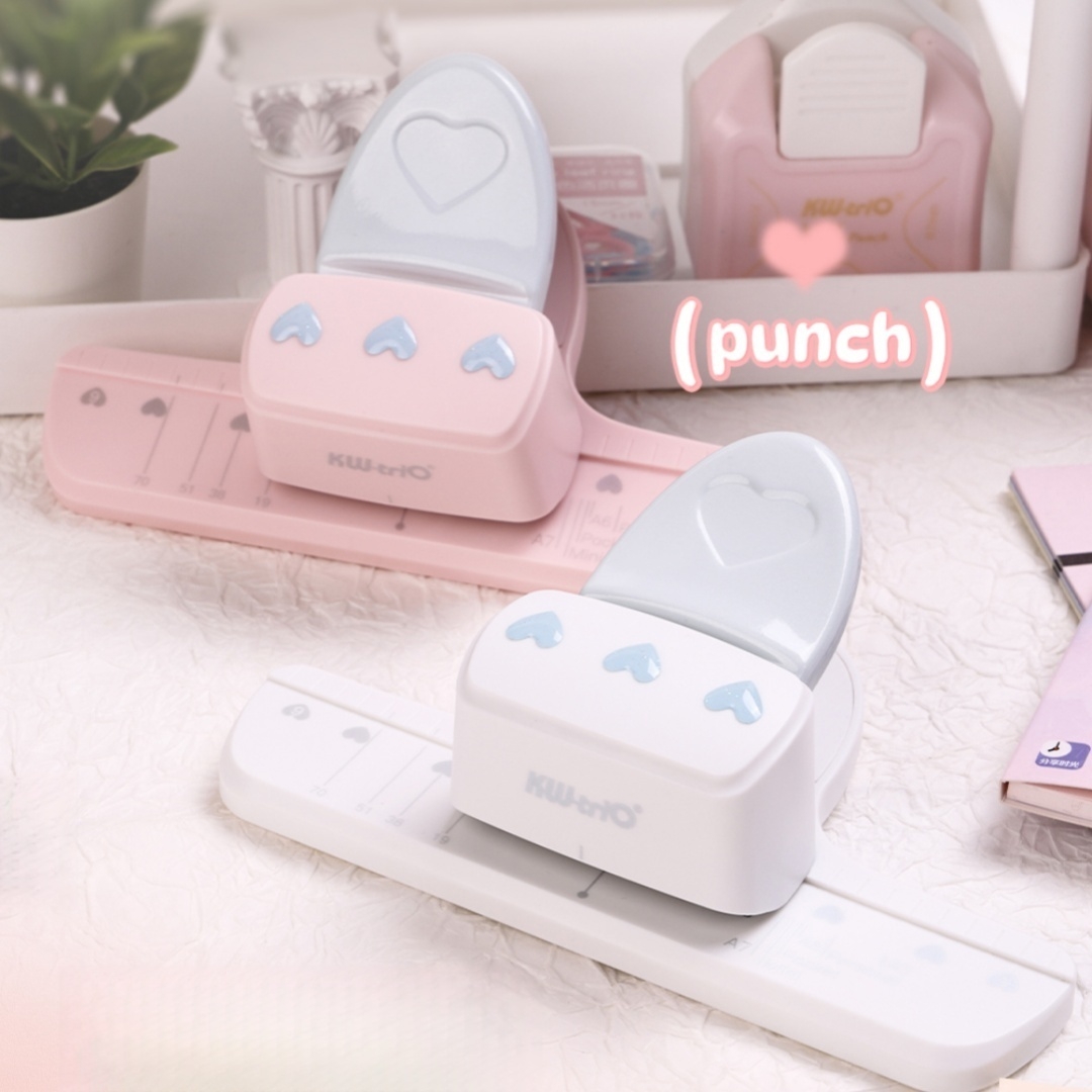 Love Shape 3 Hole Punch 4mm Di - Paper Punch 3 Hole recension och pris