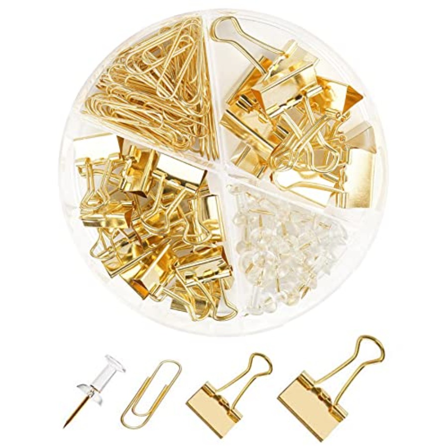 Paper Binder and Clips Set, Me - Binder Clip Assorted recension och pris