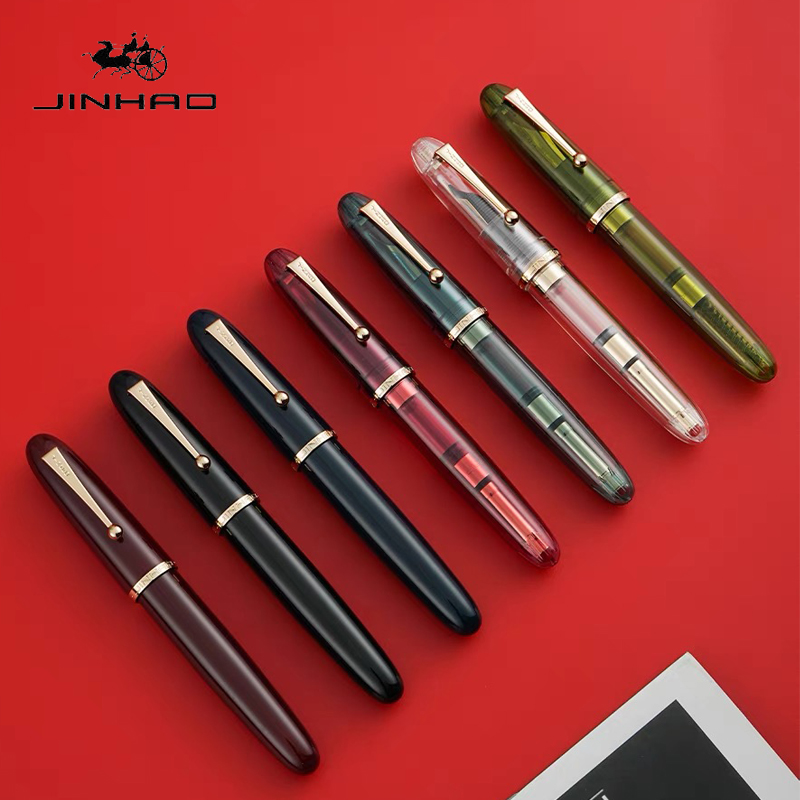 Jinhao 9019 Fountain Pen Trans - Stationery Supplies Business recension och pris