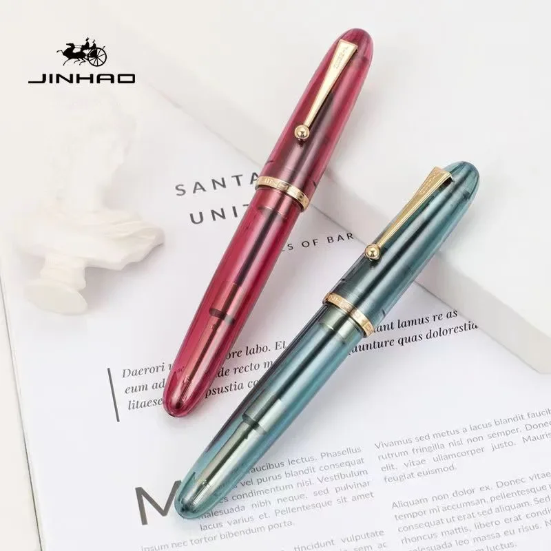 Jinhao 9019 Fountain Pen Trans - Stationery Supplies Business recension och pris
