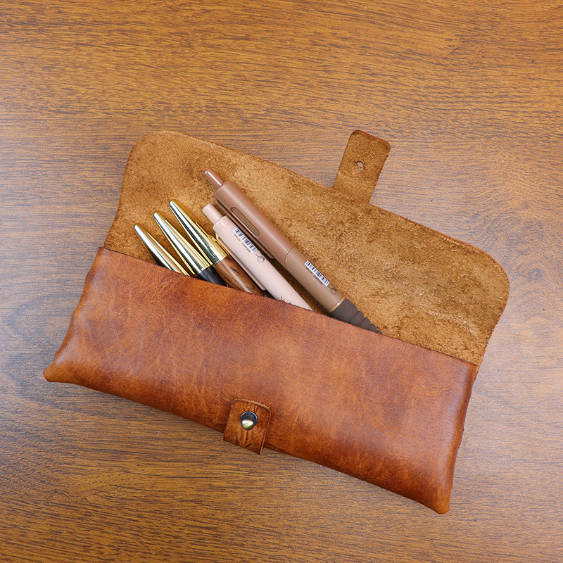 Vintage Vegetable-tanned Leath - Tan Stationery & Office Supply recension och pris