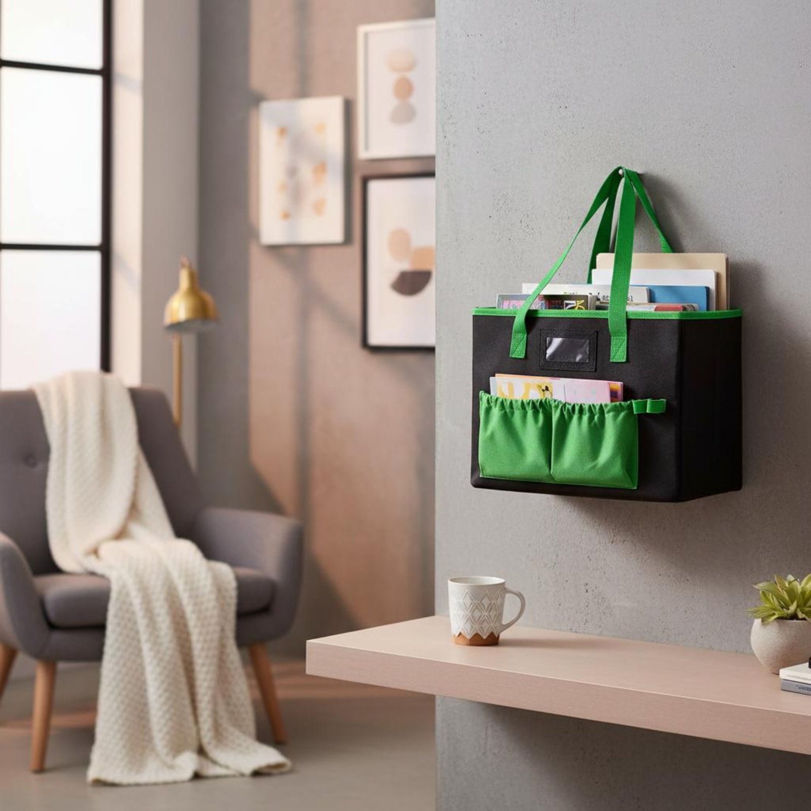 Foldable File Folder Tote Stur - File Folder Hanging recension och pris