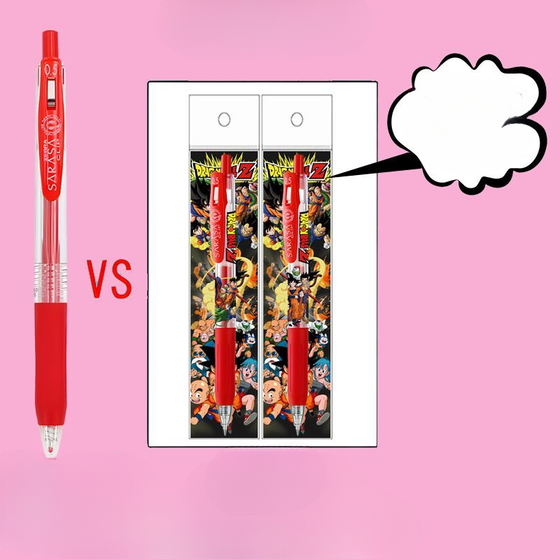 Dragon Ball Red Gel Pen Creati - Office Supply Office Stationery Items recension och pris