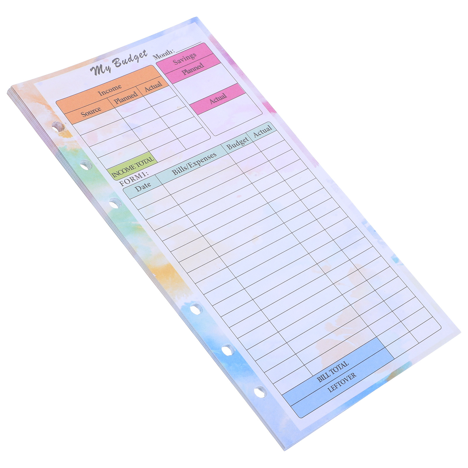 14 Sheets A6 Budget Planner Re - Planner Weekly Budget recension och pris