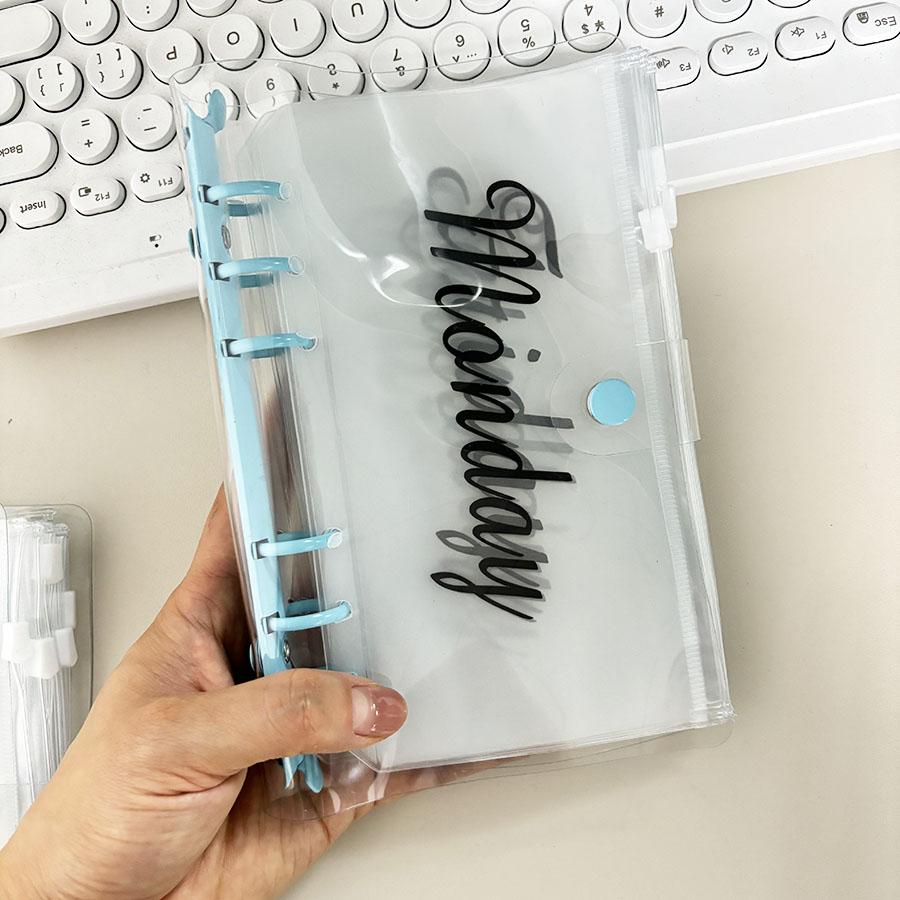SKYSONIC 1 Set A6 Macarone Bin - Planner Weekly Budget recension och pris