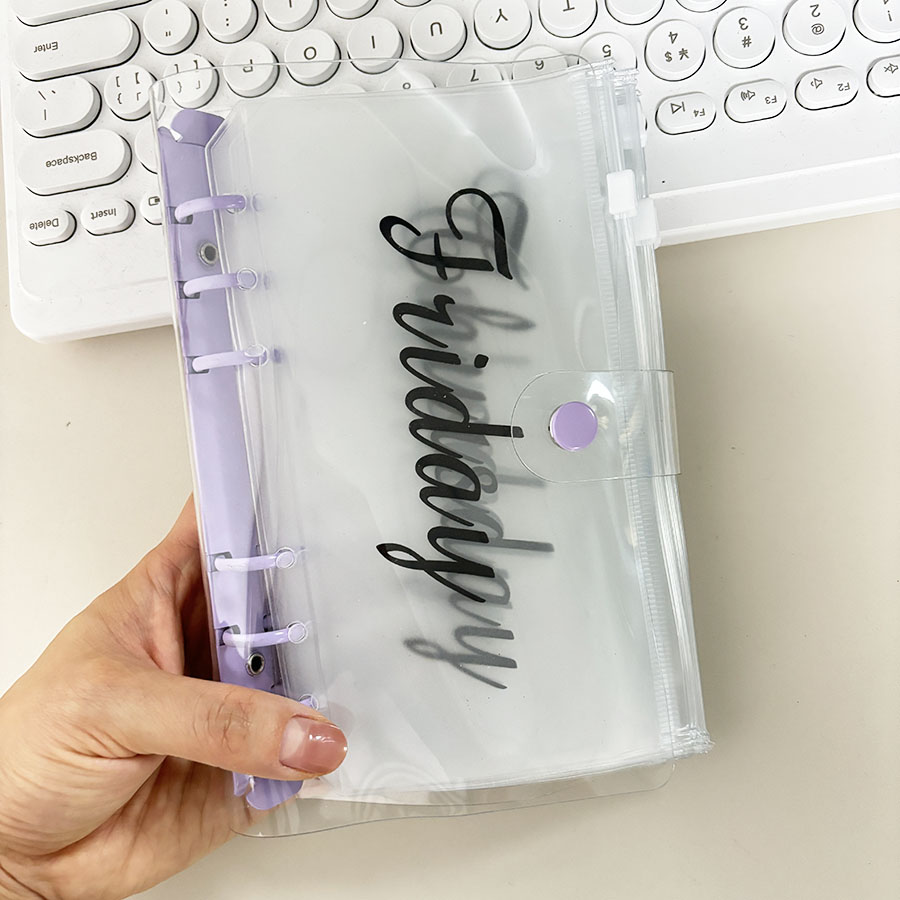SKYSONIC 1 Set A6 Macarone Bin - Planner Weekly Budget recension och pris