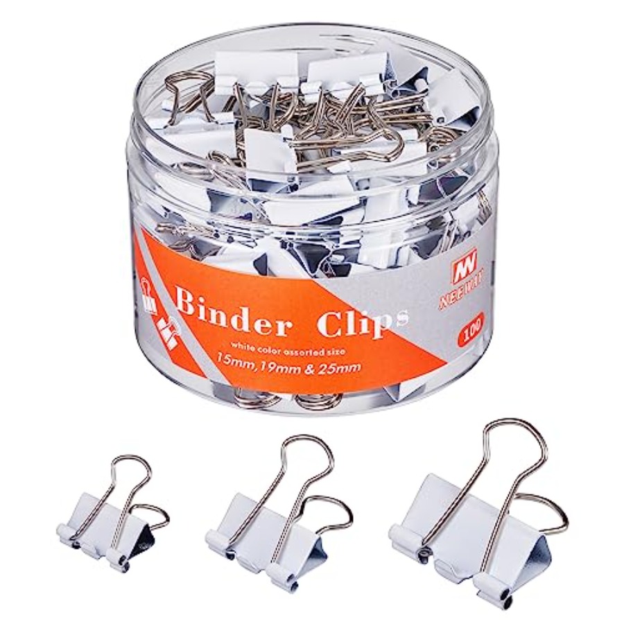 Binder Clips Assorted Sizes, W - Binder Clip Assorted recension och pris