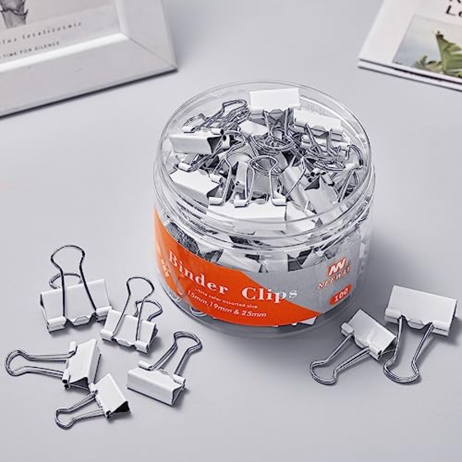 Binder Clips Assorted Sizes, W - Binder Clip Assorted recension och pris