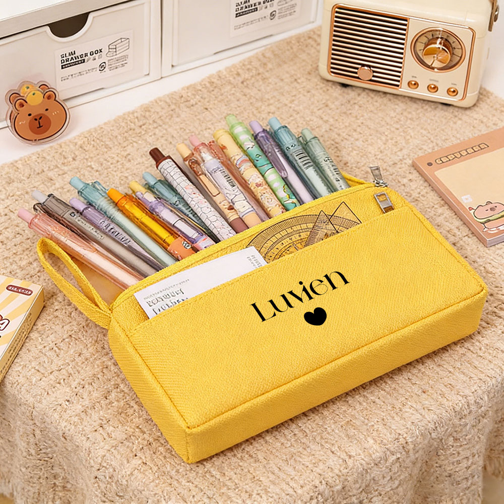 Personalized double-layer penc - Stationery Office recension och pris