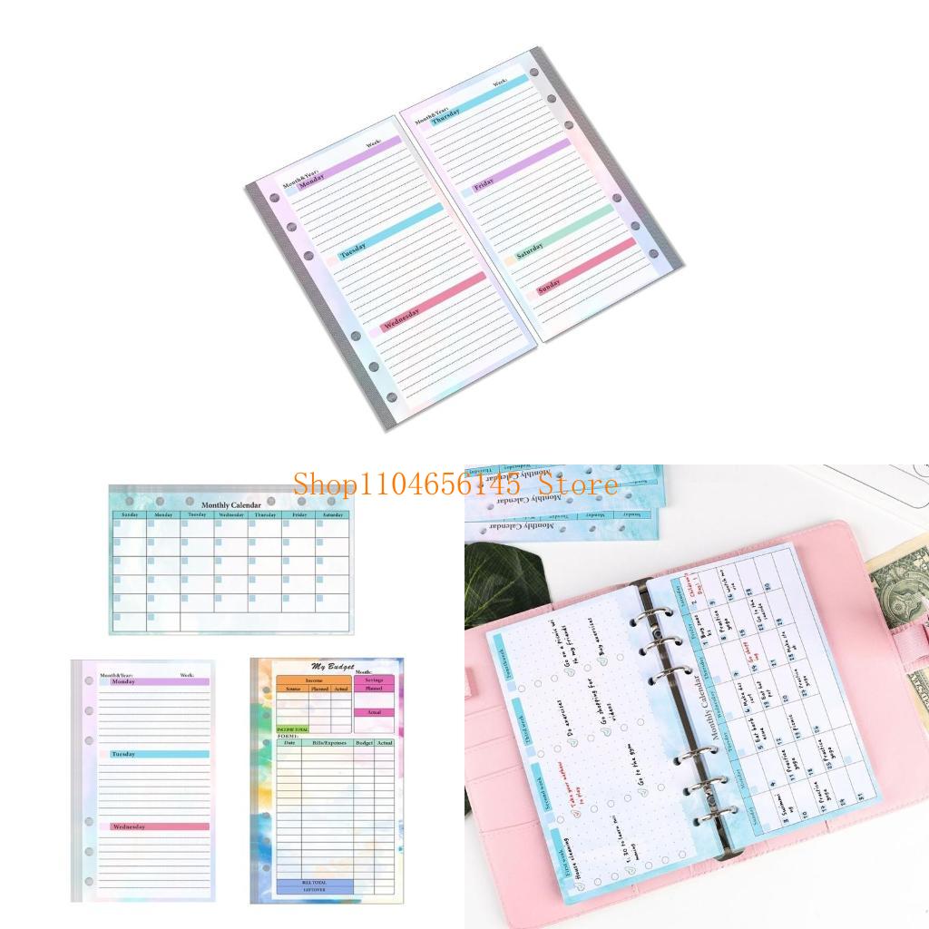 Loose Leaf Refill Paper Lined  - Planner Weekly Budget recension och pris