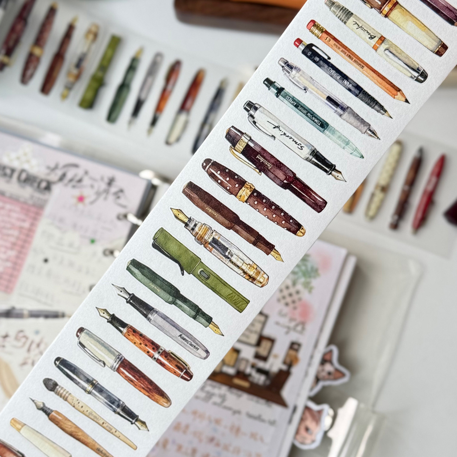 DengDeng Studio Vintage Dreamy - Washi Tape Set recension och pris