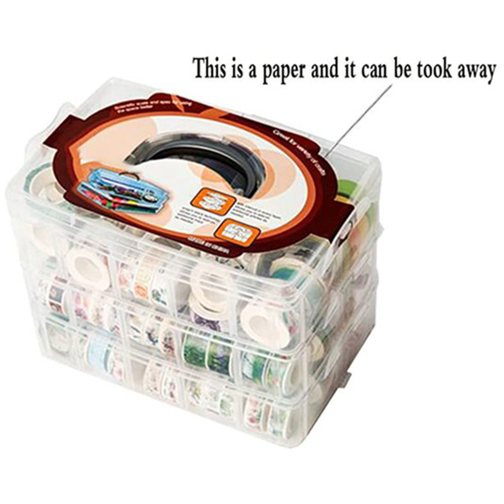 Clear 3 Layers 30 Grids Washi  - Washi Tape Set recension och pris