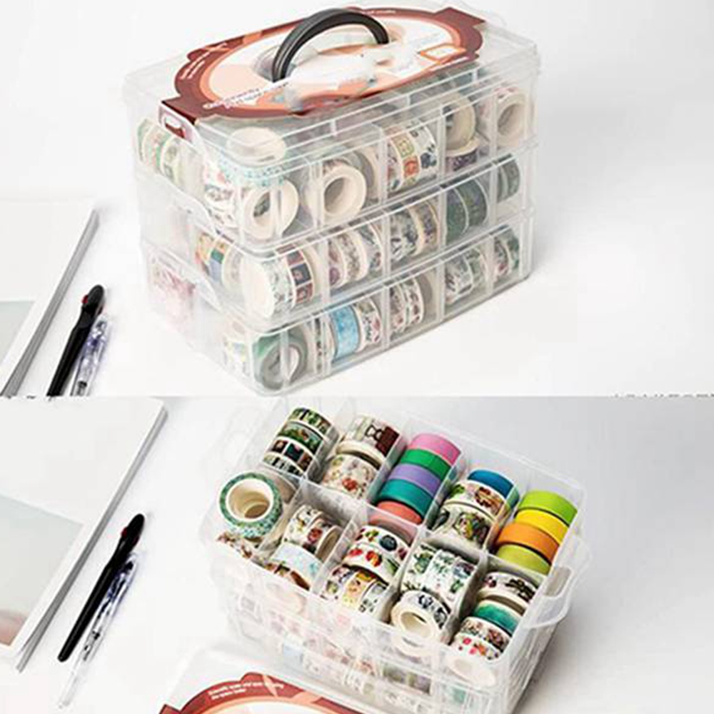 Clear 3 Layers 30 Grids Washi  - Washi Tape Set recension och pris